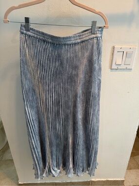 MICHAEL Michael Kors Pleated Skirt - Light Blue